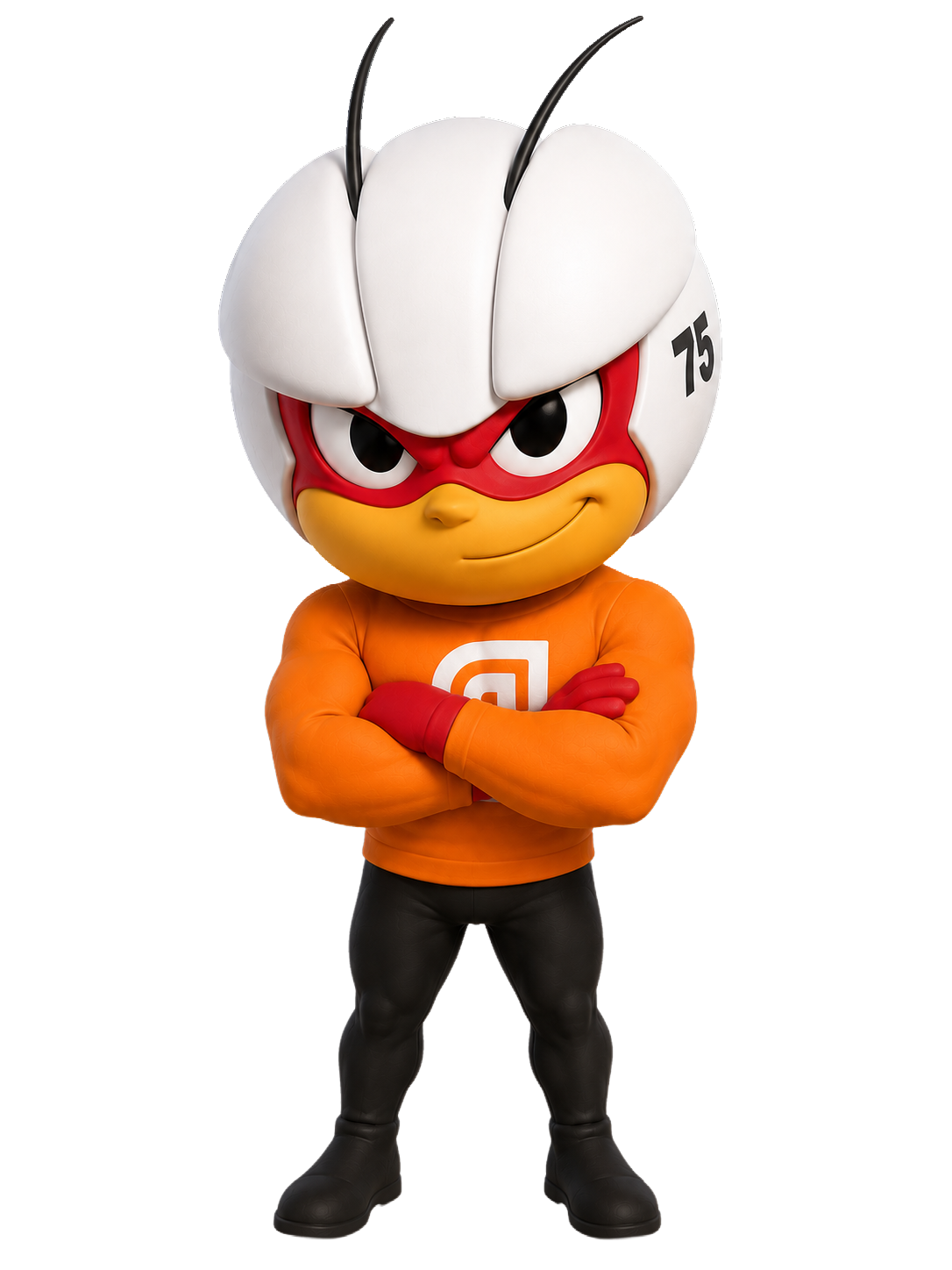 Formiga Atômica — mascote da Equipe Arromba, heptacampeã